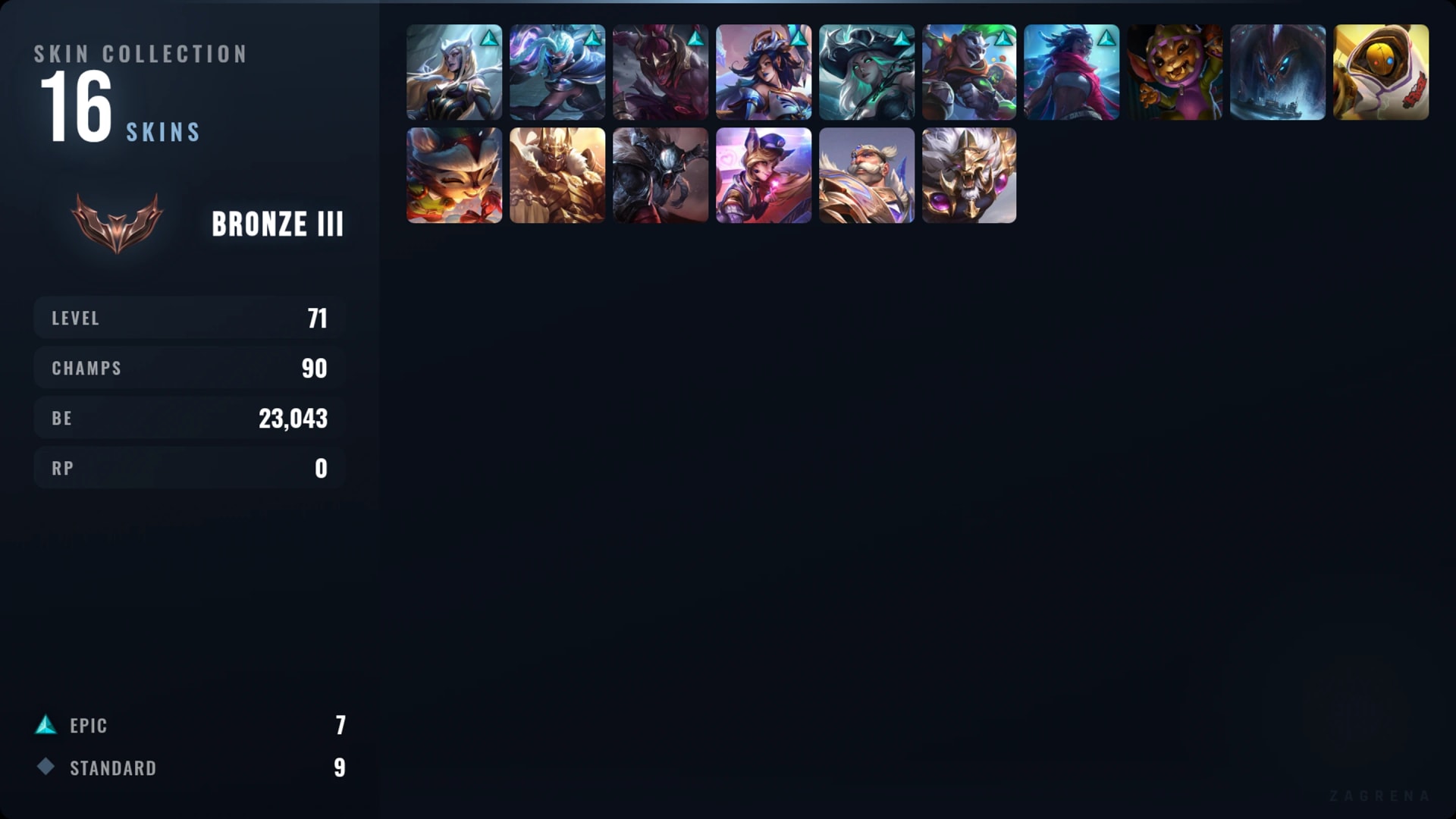 Bronze III - Europe Nordic & East - 16 Skins 1