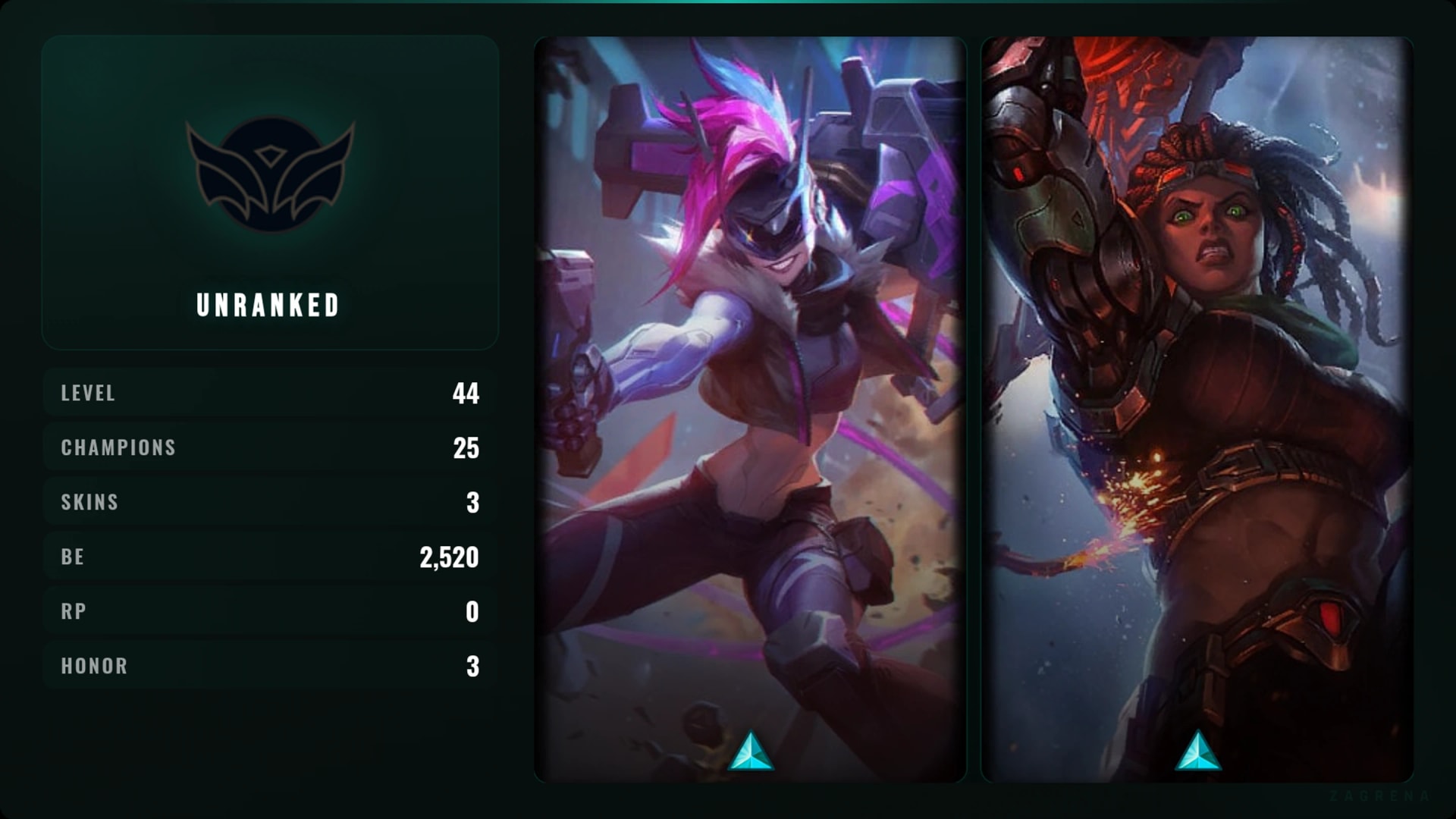 Unranked - Europe Nordic & East - 3 Skins 1
