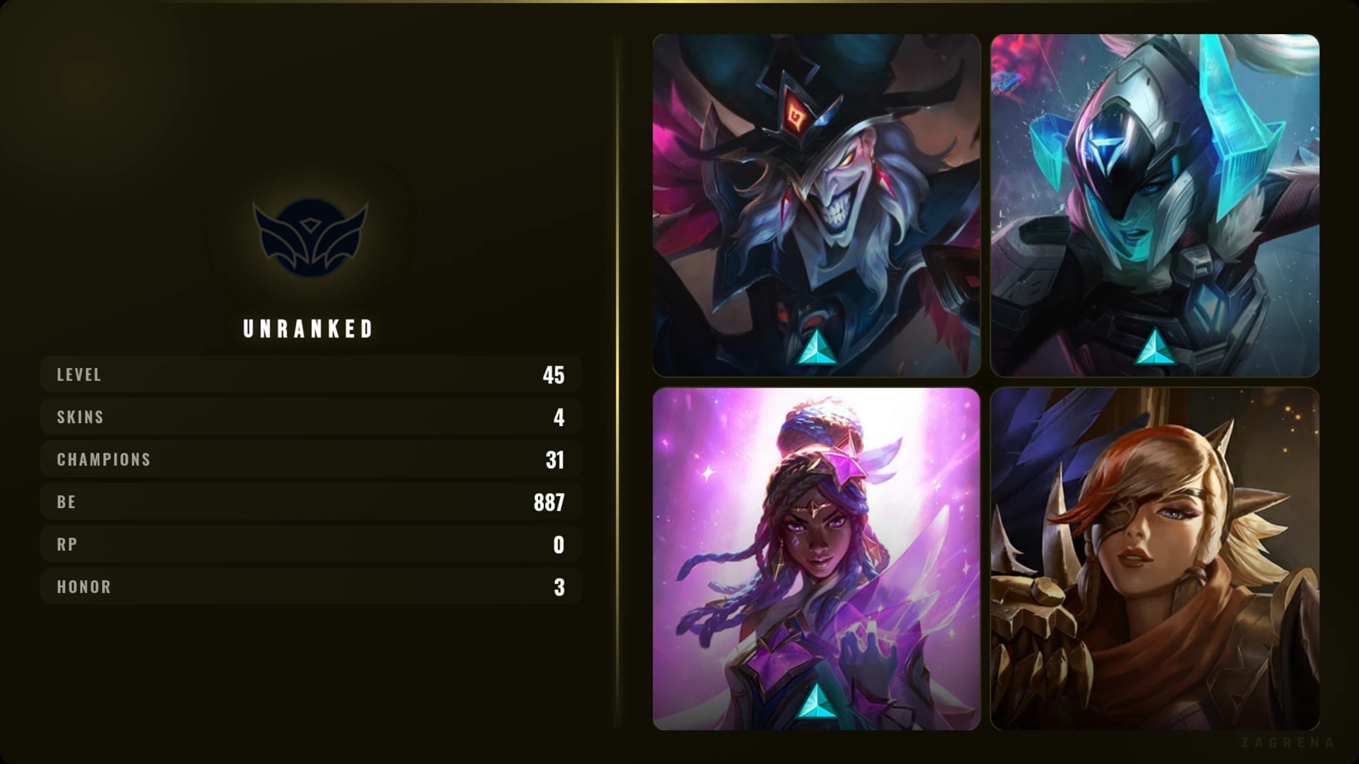 Unranked - Latin America North - 3 Skins 1