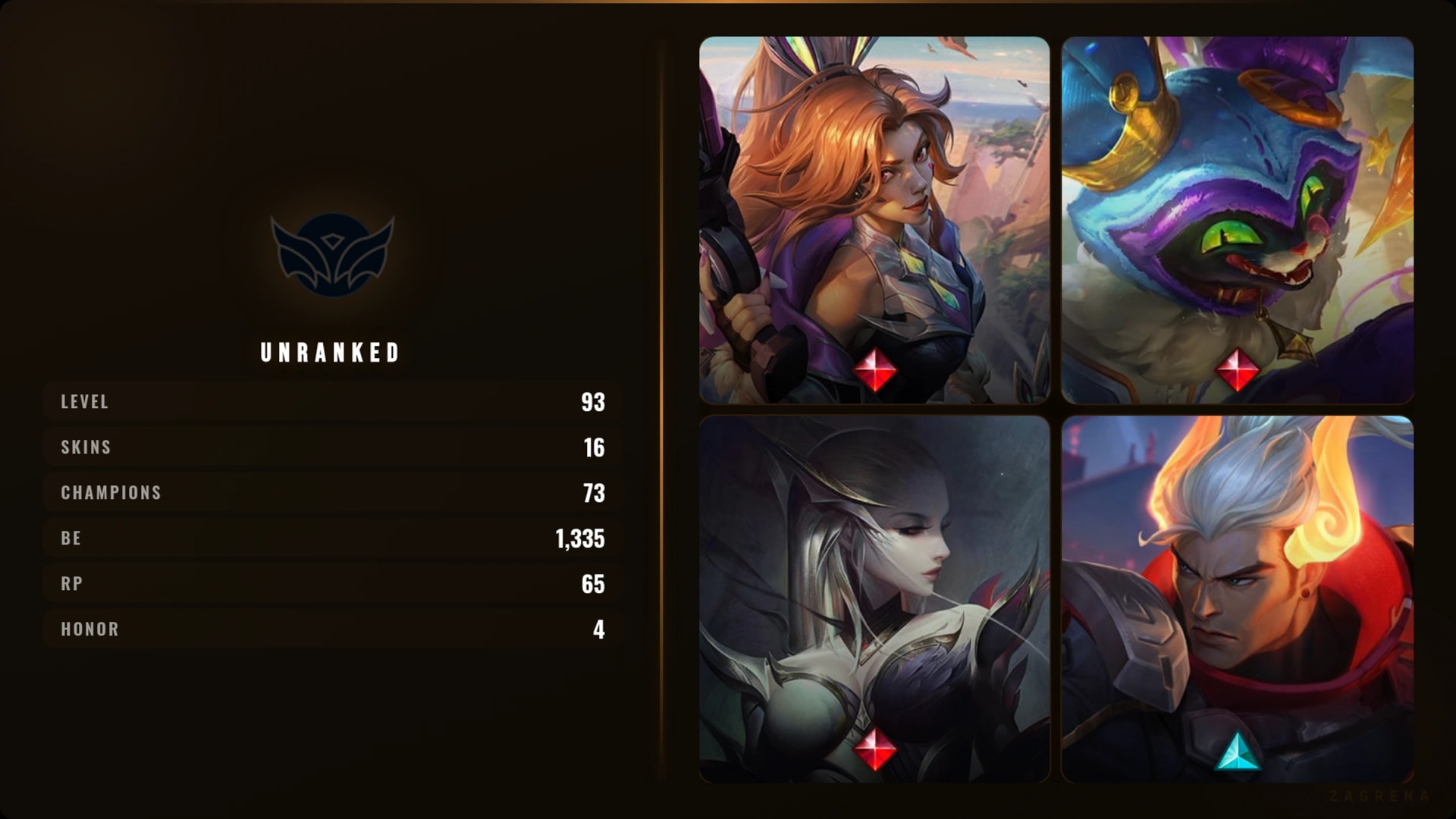 Unranked - Latin America North - 16 Skins 1