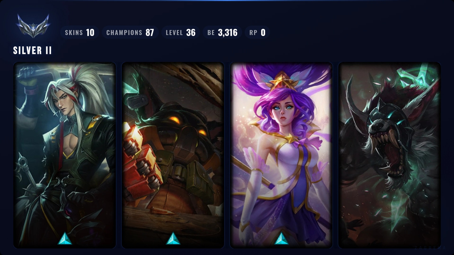 Silver II - Europe Nordic & East - 10 Skins 1