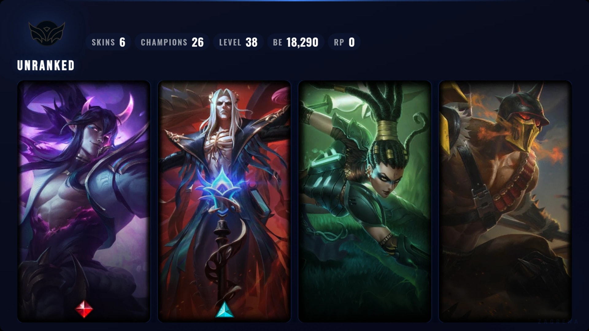 Unranked - Europe West - 6 Skins 1