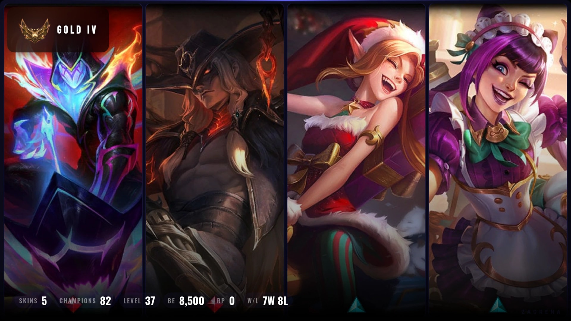 Gold IV - Vietnam - 5 Skins 1