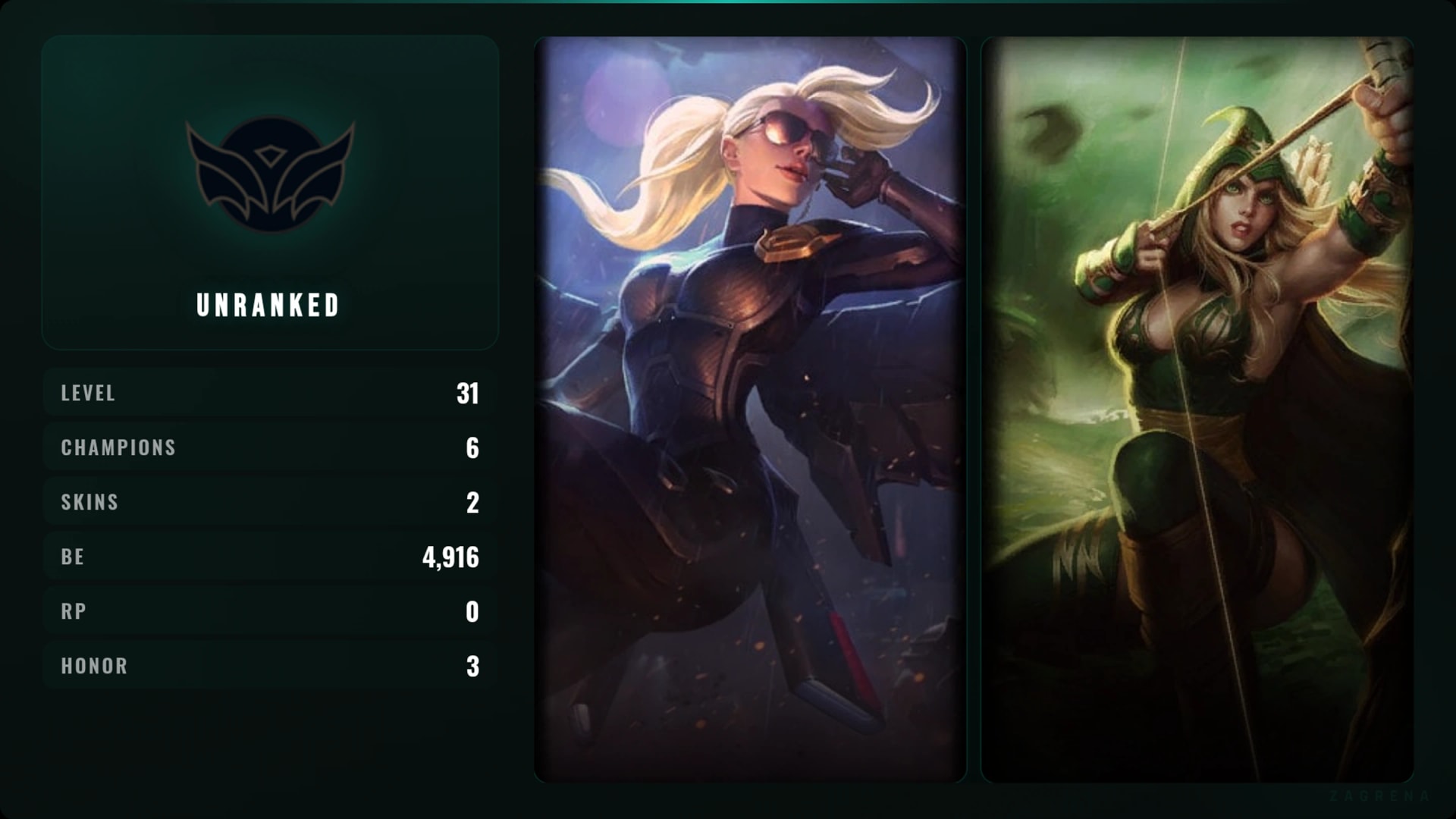 Unranked - Latin America North - 2 Skins 1