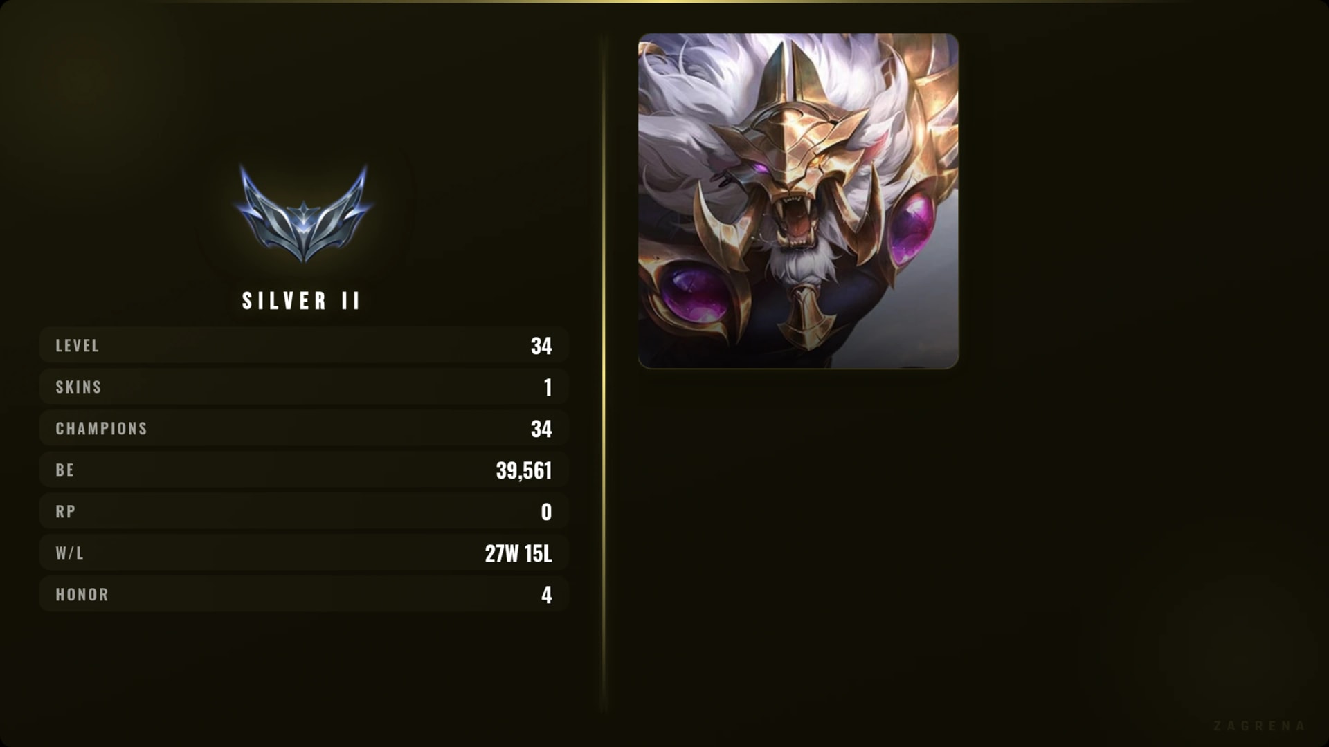 Silver III - Europe West - 1 Skin 1