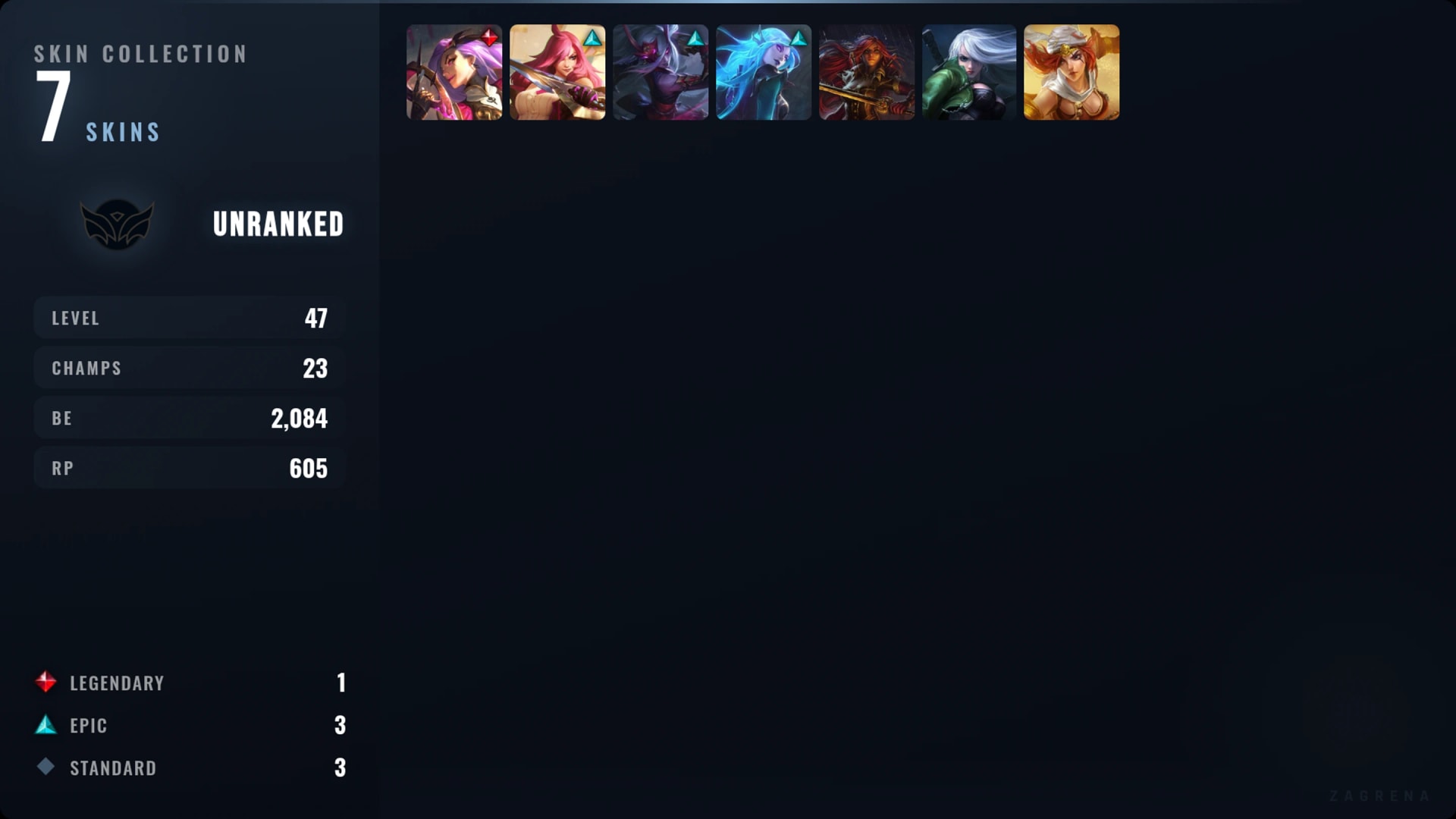 Unranked - North America - 7 Skins 1
