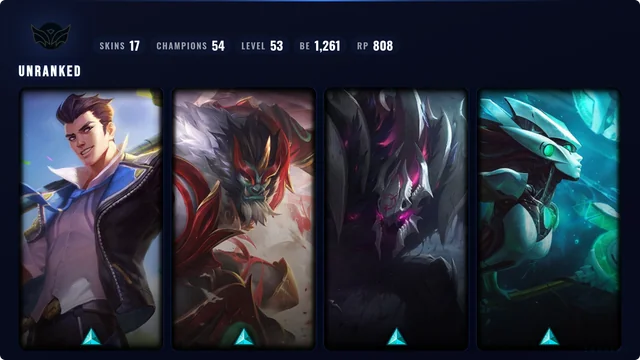 Unranked - Europe West - 18 Skins