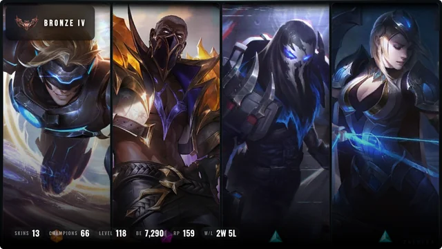 Bronze IV - Europe Nordic & East -  13 Skins