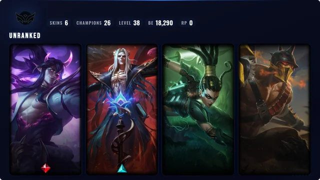 Unranked - Europe West - 6 Skins