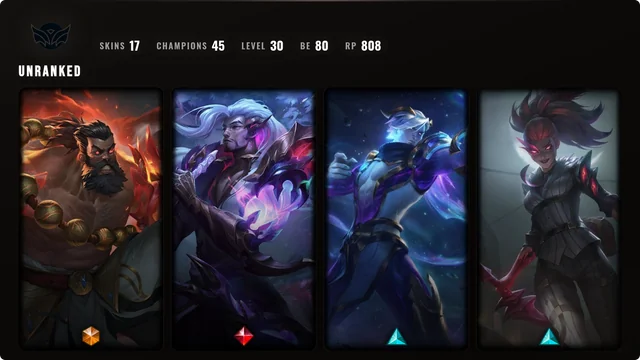Unranked - Europe Nordic & East - 23 Skins