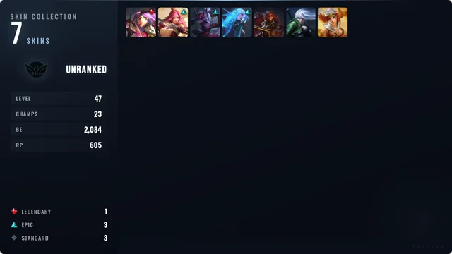 Unranked - North America - 7 Skins 