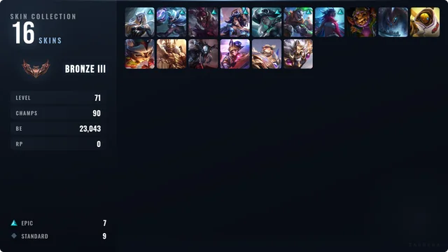 Bronze III - Europe Nordic & East - 16 Skins